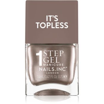 Nails Inc. It’s Topless lac de unghii sub forma de gel pentru un efect de lunga durata - imagine 2